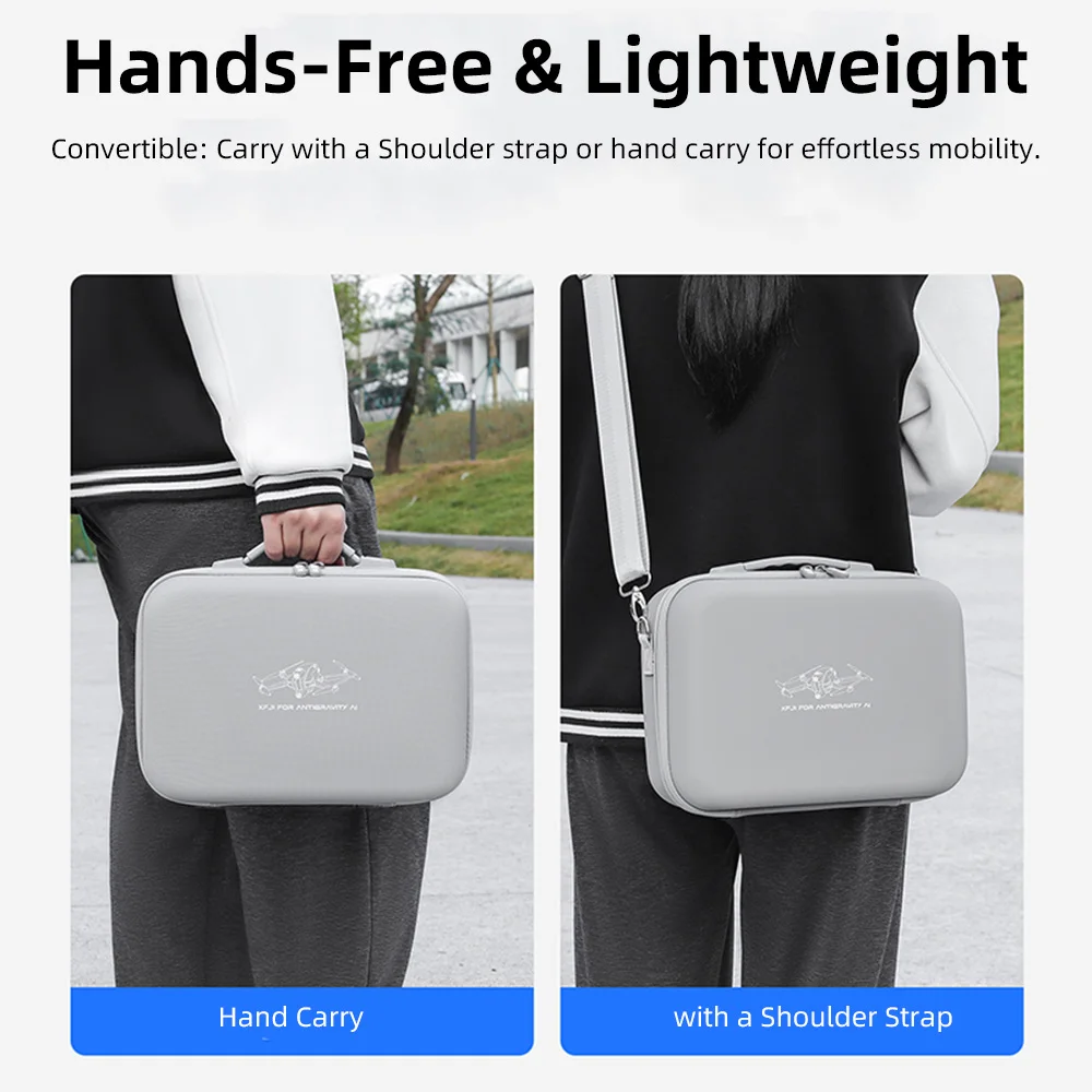 Storage Bag Case PU Leather Dr - Drone Hard Shell Case ulasan dan harga