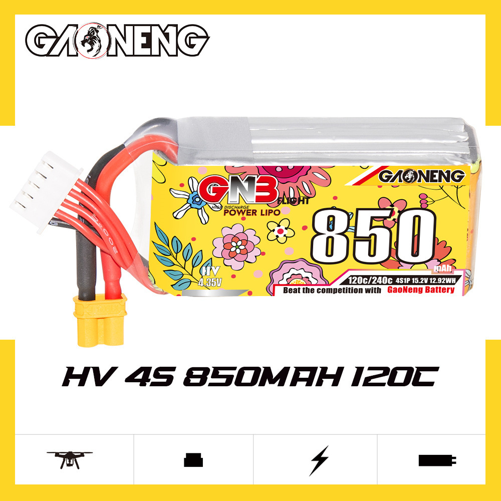 Upgraded GNB 4S 15.2V 850mAh L - Drone Power Bank ulasan dan harga