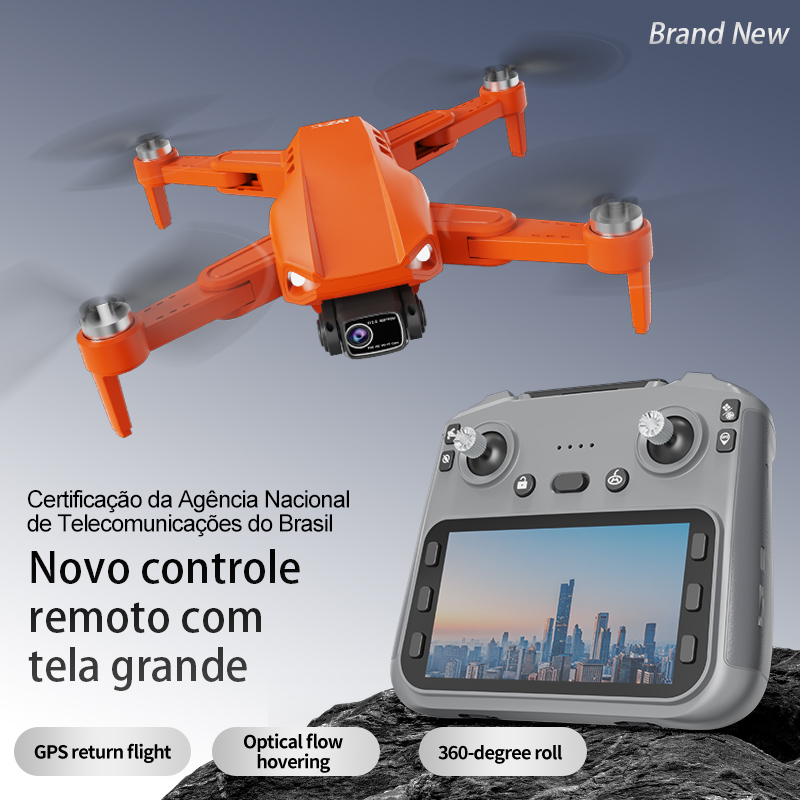 Drone L900 Plus 4K Professiona - Drone Controller Screen ulasan dan harga