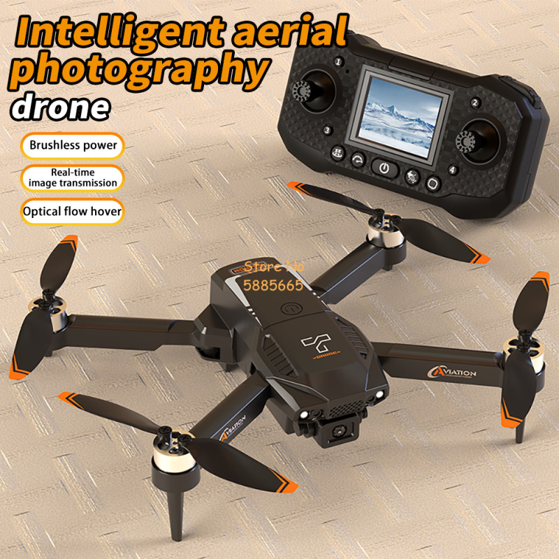 4K Dual Camera Optical Flow Br - Drone Controller Screen ulasan dan harga