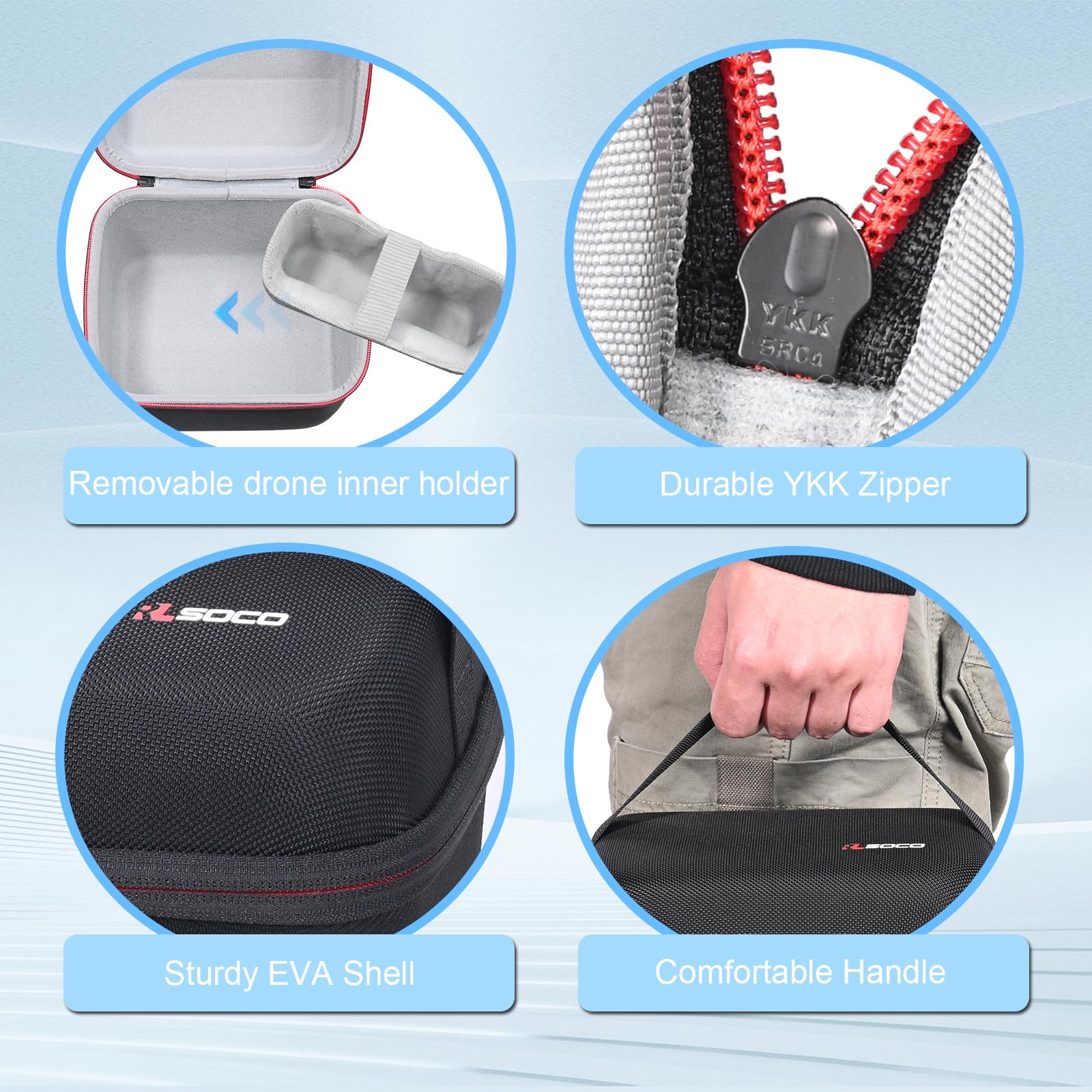Portable Case for DJI Neo 2 Fl - Drone Carrying Case ulasan dan harga