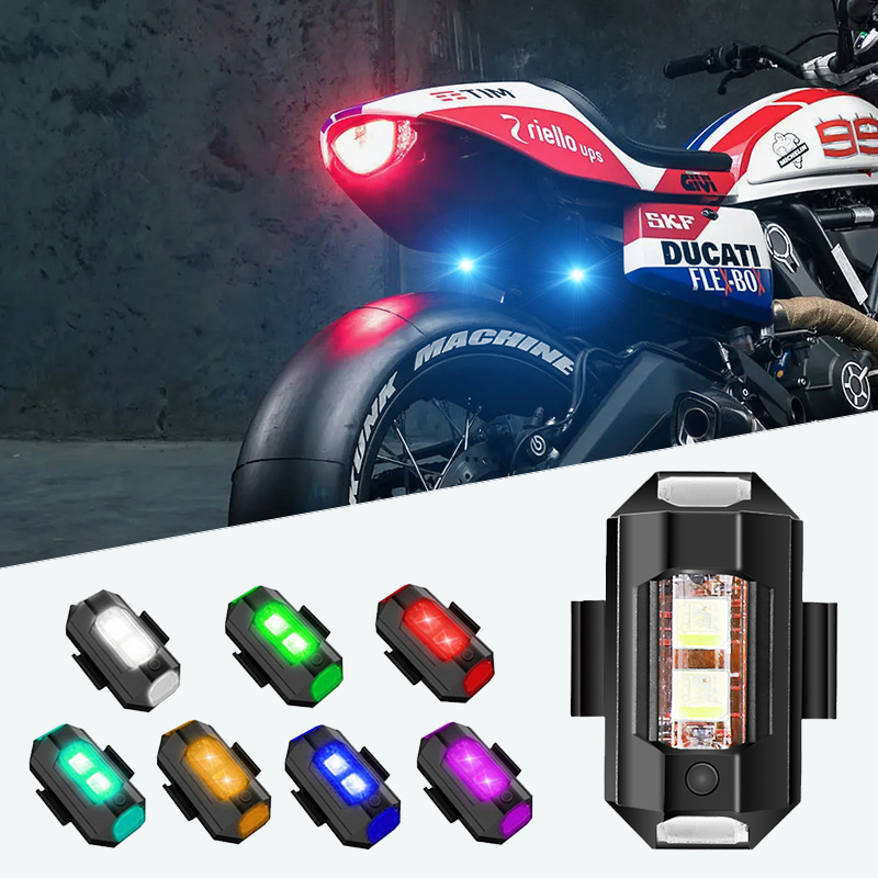 4x Remote LED RGB Anti-collisi - Drone Strobe Light ulasan dan harga
