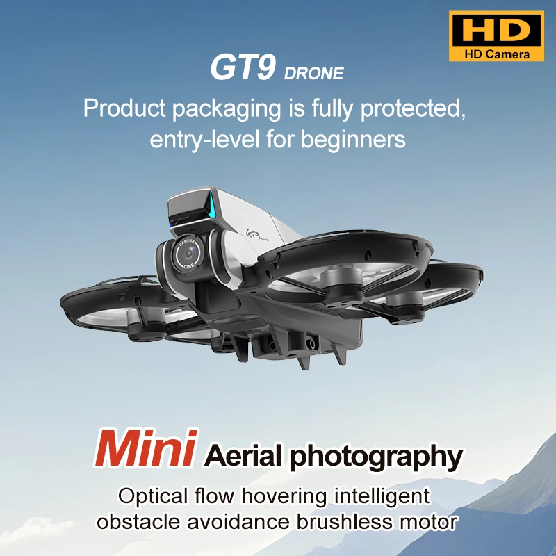 Original GT9 GPS Foldable RC D - Drone Controller Screen ulasan dan harga