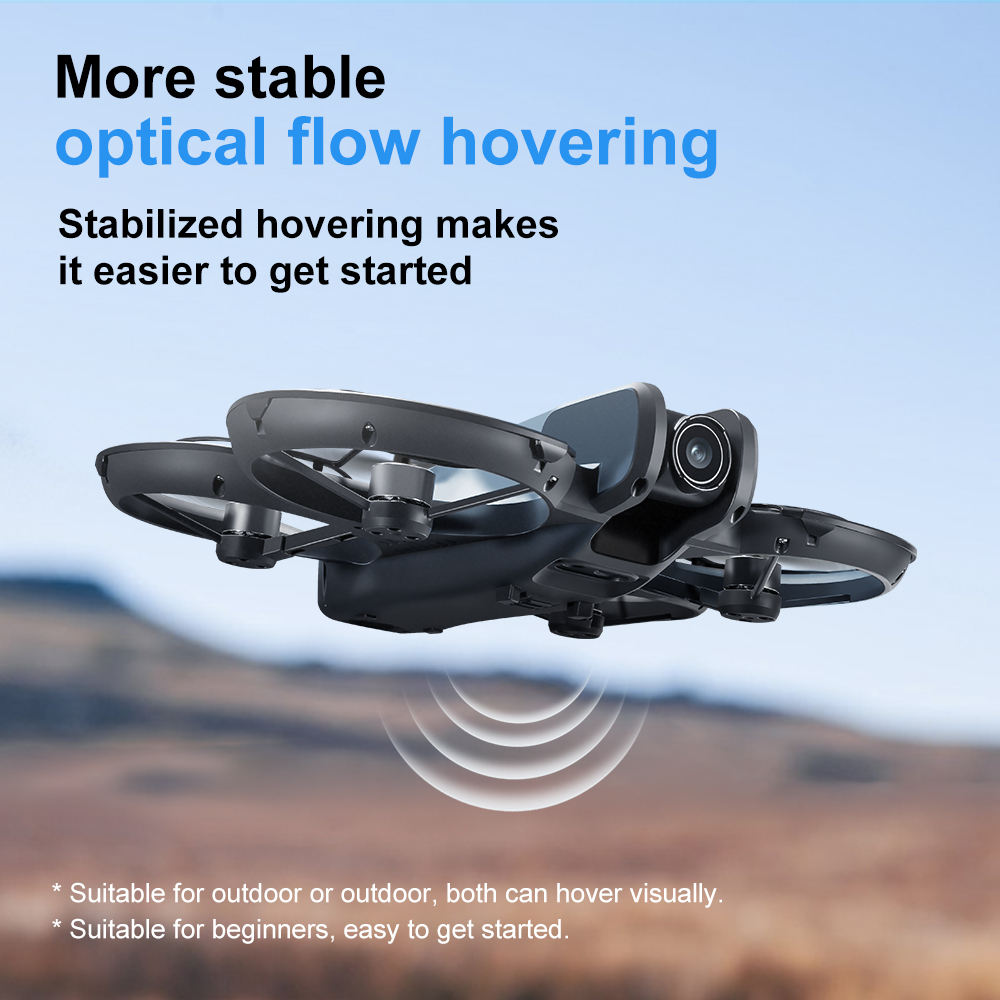 V666 Foldable Mini Drone 4K Du - Drone Controller Screen ulasan dan harga