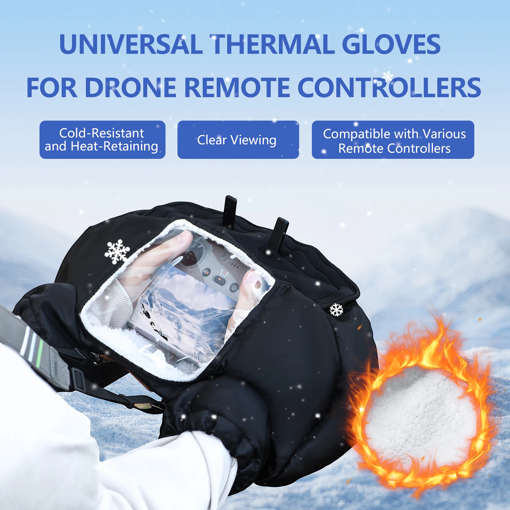 Winter Warm Gloves Drone Fligh - Dji Drone Mini 3 ulasan dan harga